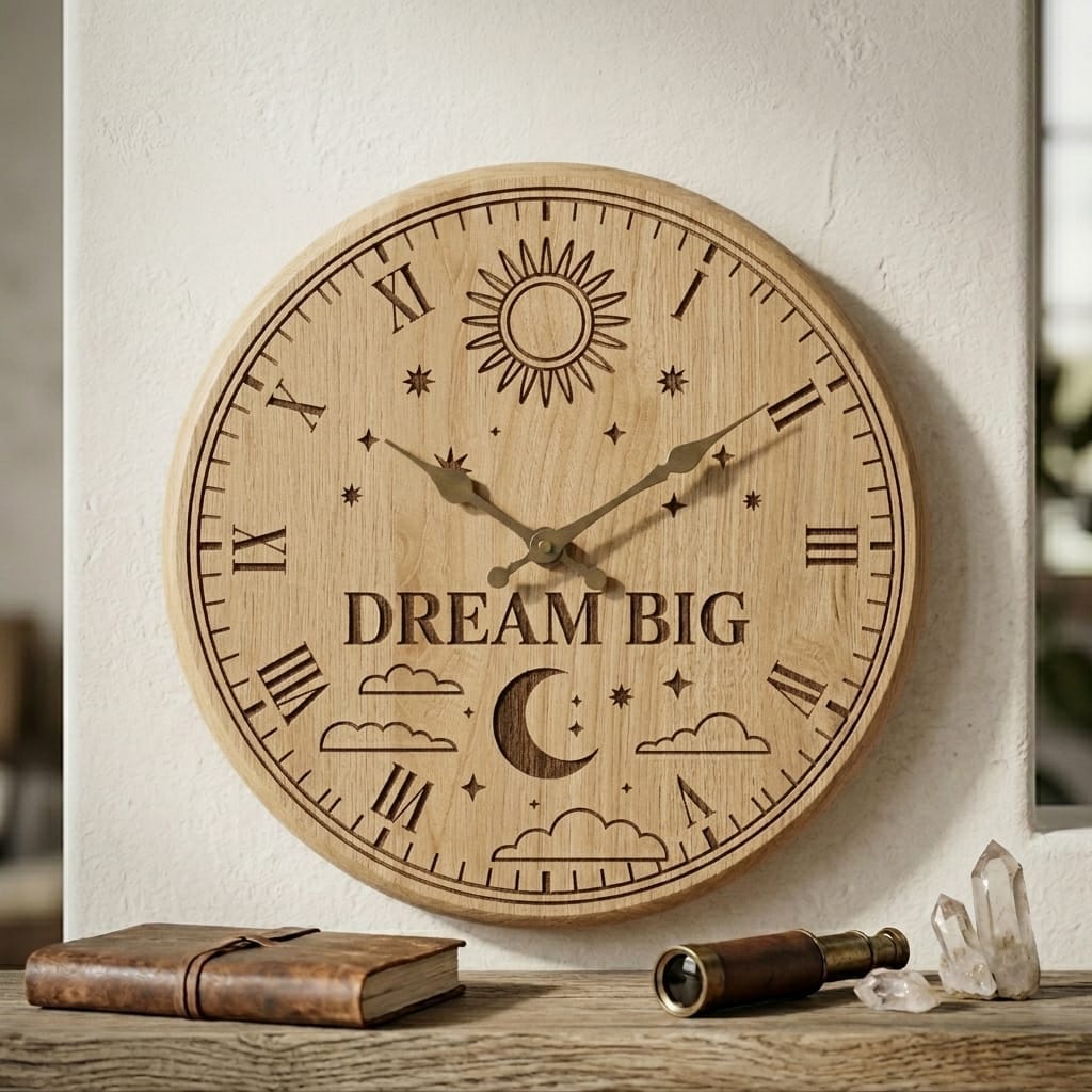 Celestial Clock Face SVG - Image 2