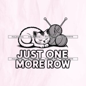 Just One More Row SVG