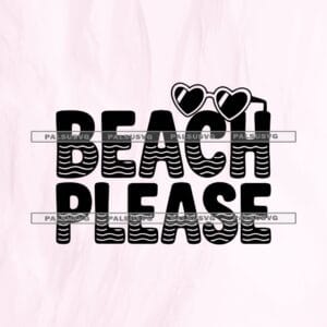 Beach Please SVG