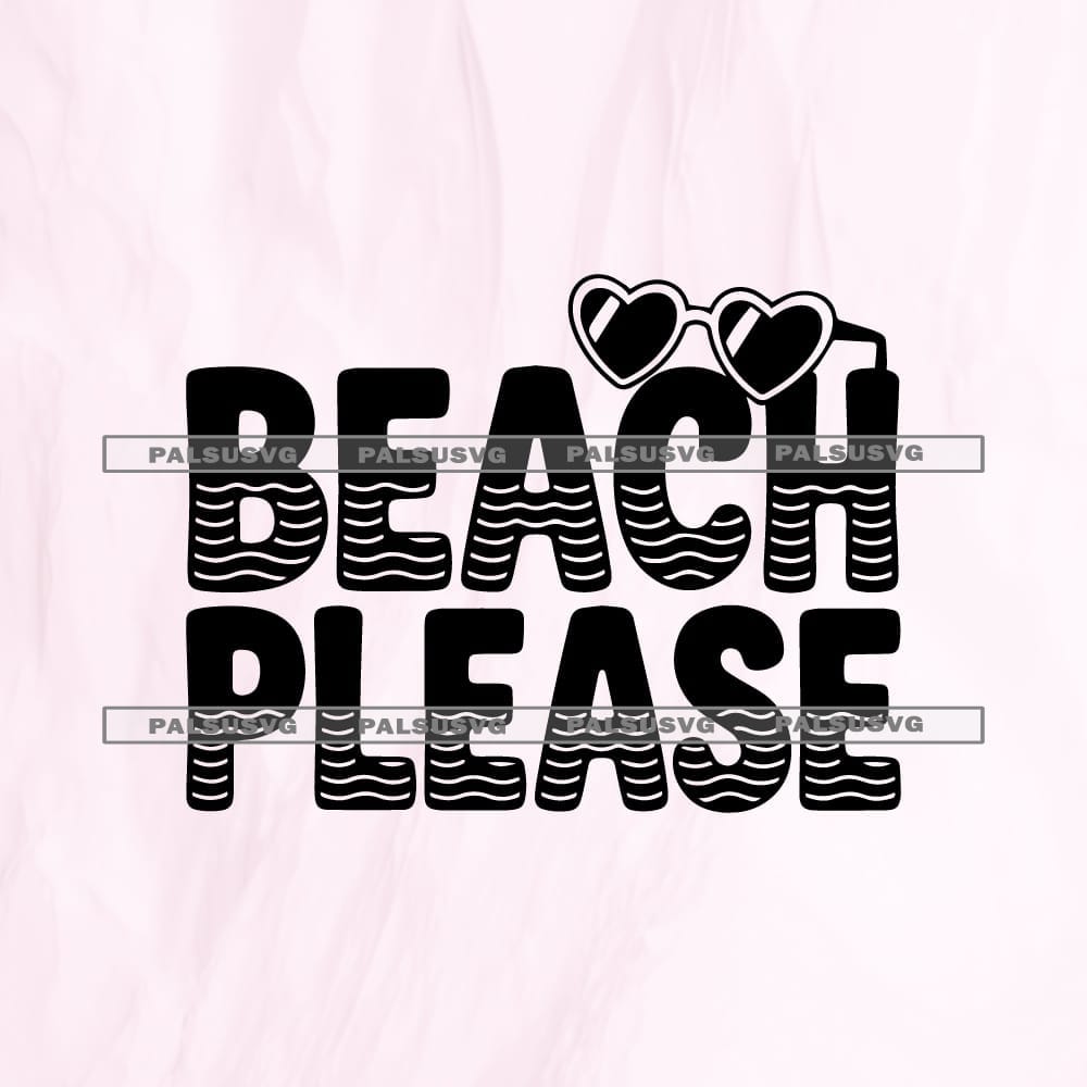 Beach Please SVG