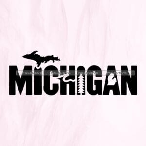 Michigan State Pride SVG