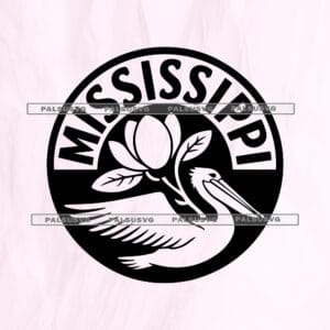 Mississippi State Seal SVG