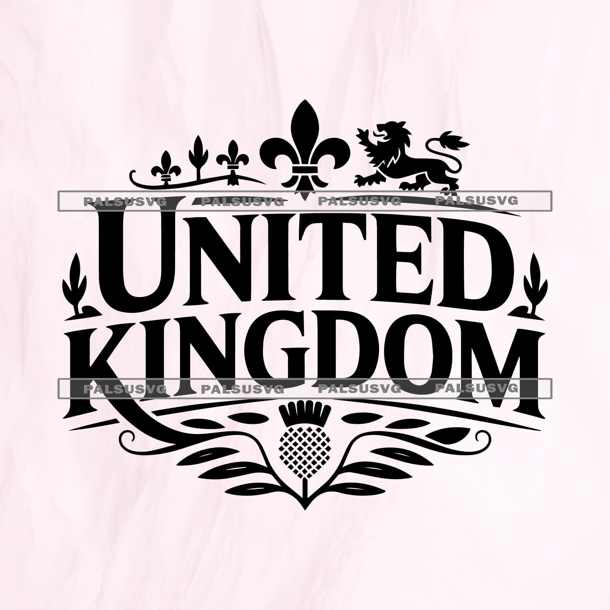 British Heraldic Crest SVG