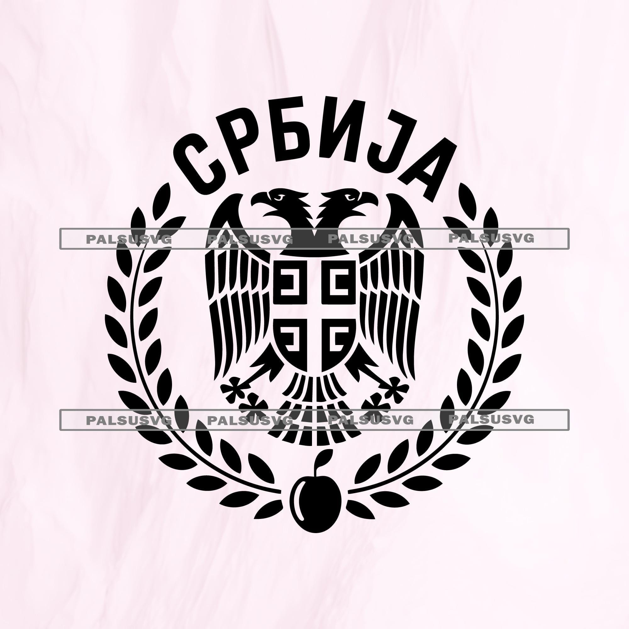 Serbian Eagle SVG