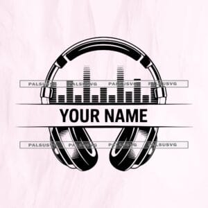 Custom DJ Logo SVG