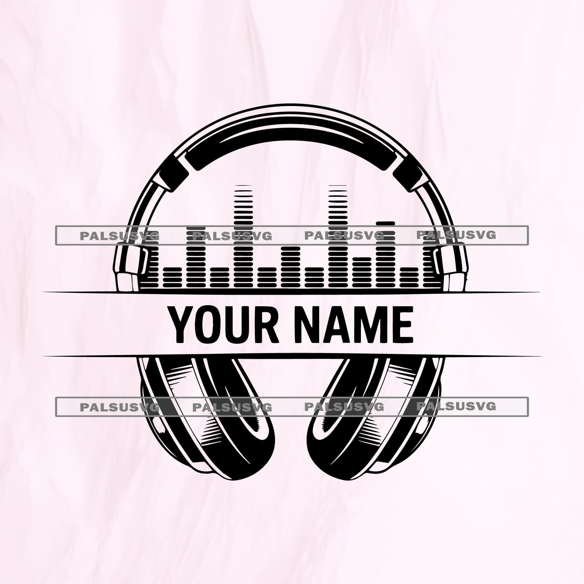 Custom DJ Logo SVG