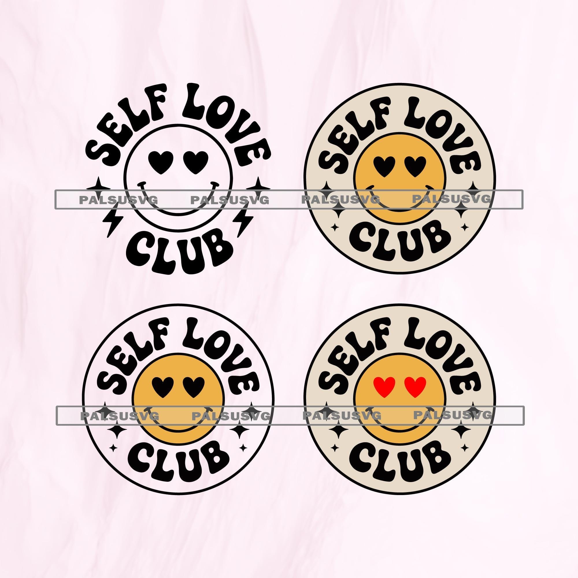 Self Love Club SVG Bundle