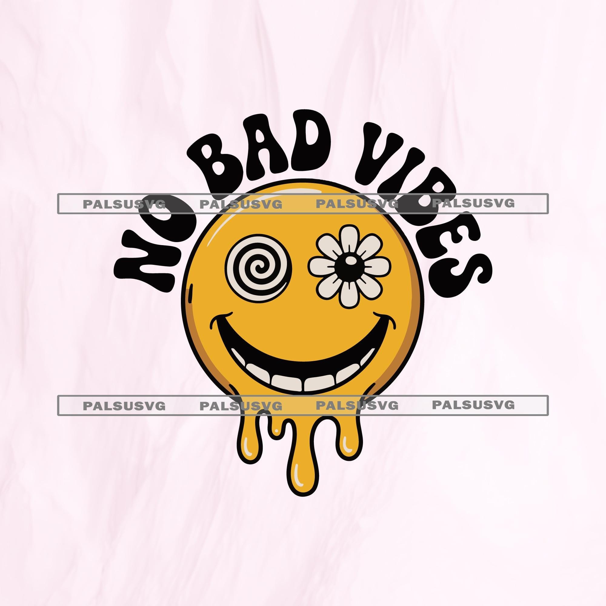 No Bad Vibes SVG