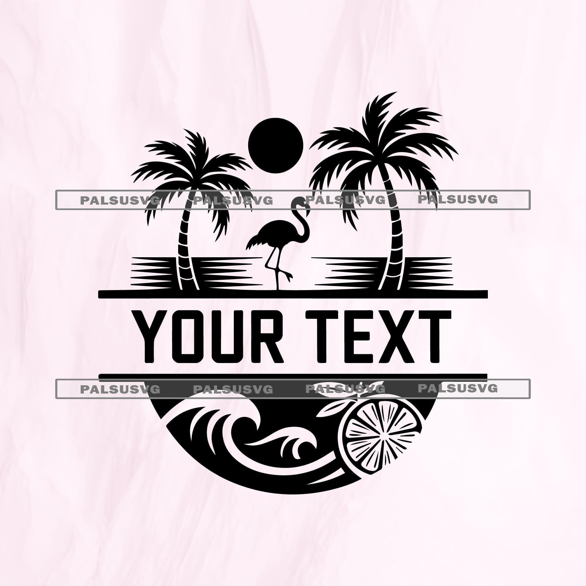 Florida Split Monogram SVG