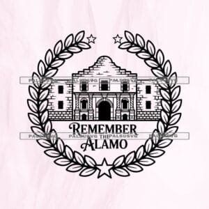 Remember The Alamo SVG