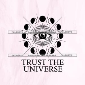 Trust the Universe SVG